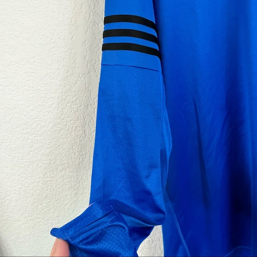 Adidas Long Sleeve Responsive 3 Stripe Training Shirt - Picture 4 of 10